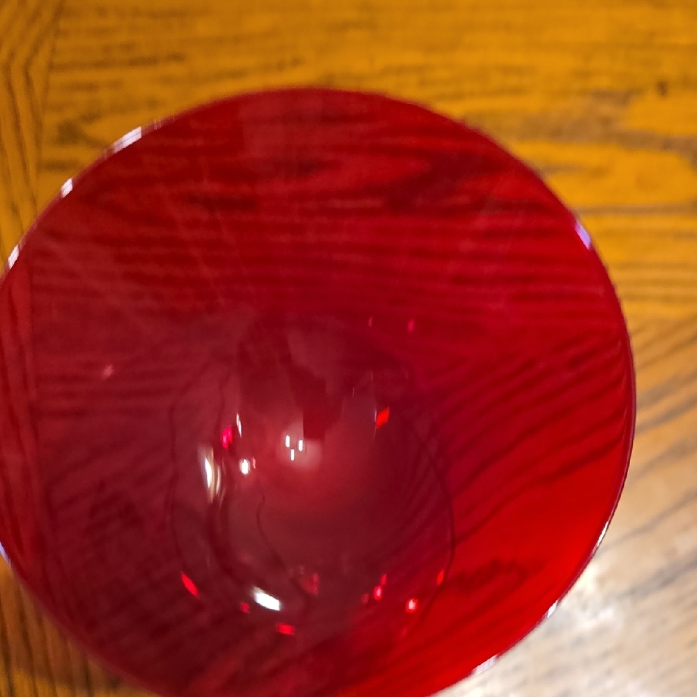 Crimson Martini Glass Set - Picture 6 of 8